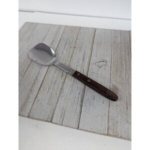 Stainless Steel Ice Cream Spade #2 Scoop Wood Handle 9 1/2"